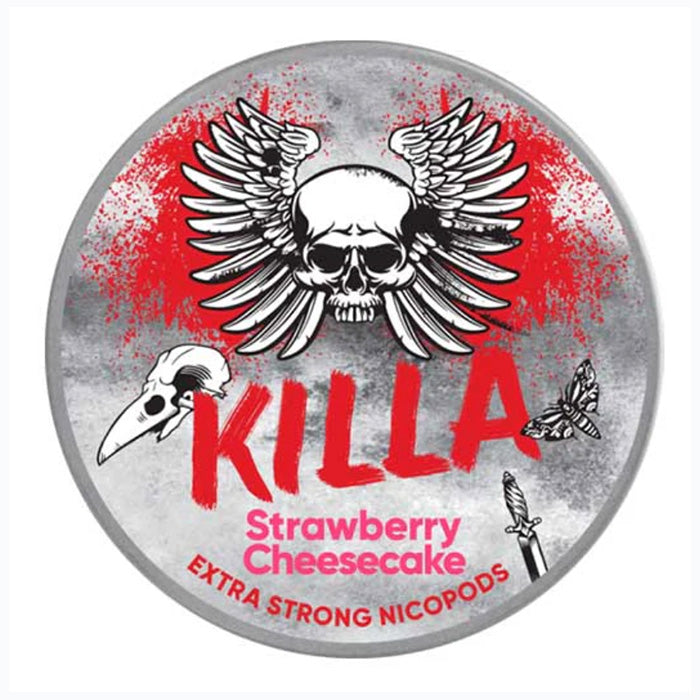 Killa Nicotine Pouches - Strawberry cheesecake