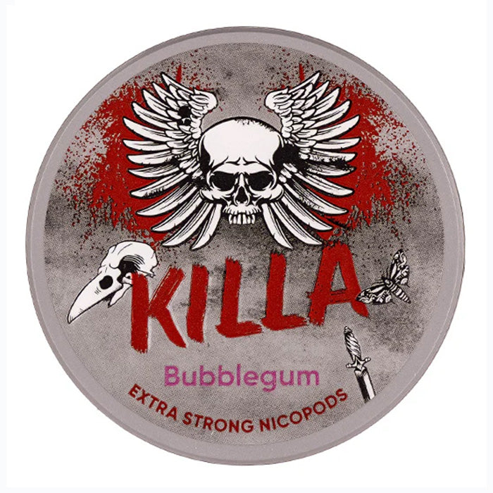 Killa Nicotine Pouches - Bubblegum