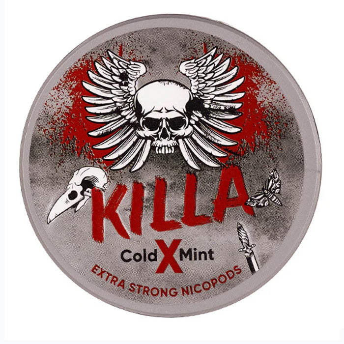 Killa Nicotine Pouches - Cold X Mint