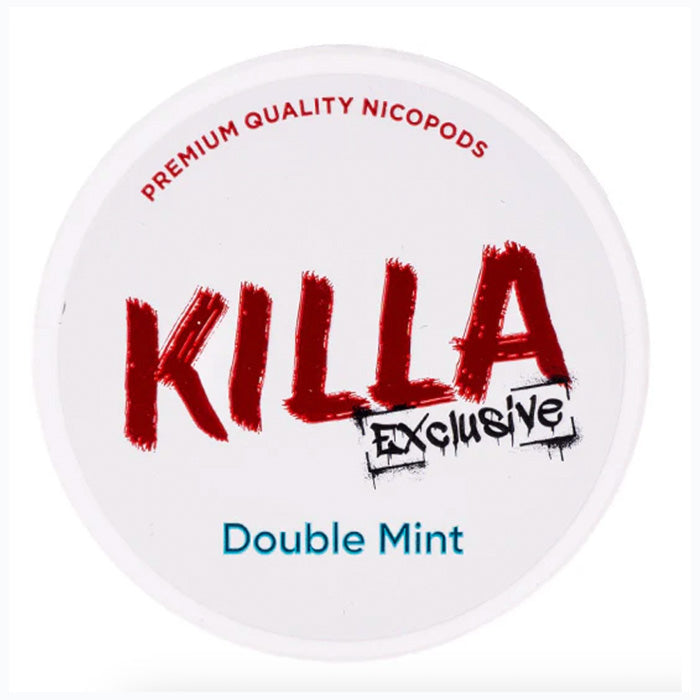 Killa Nicotine Pouches - Double Mint