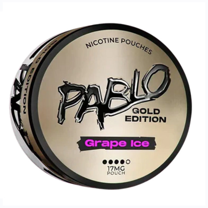 Pablo Gold Edition Nicotine Pouches - Grape Ice