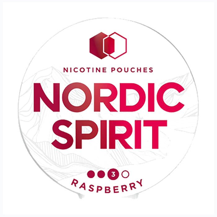 Raspberry Nordic Spirt Nicotine Pouches